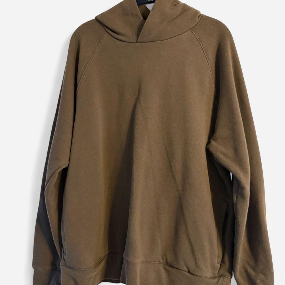 Banana-republic Men's Green and Khaki Hoodie